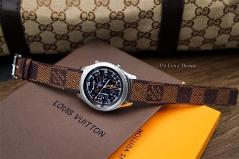 louis vuitton galaxy watch band|real louis vuitton watch band.